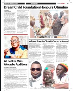 DreamChild Foundation Honours Otumfuo