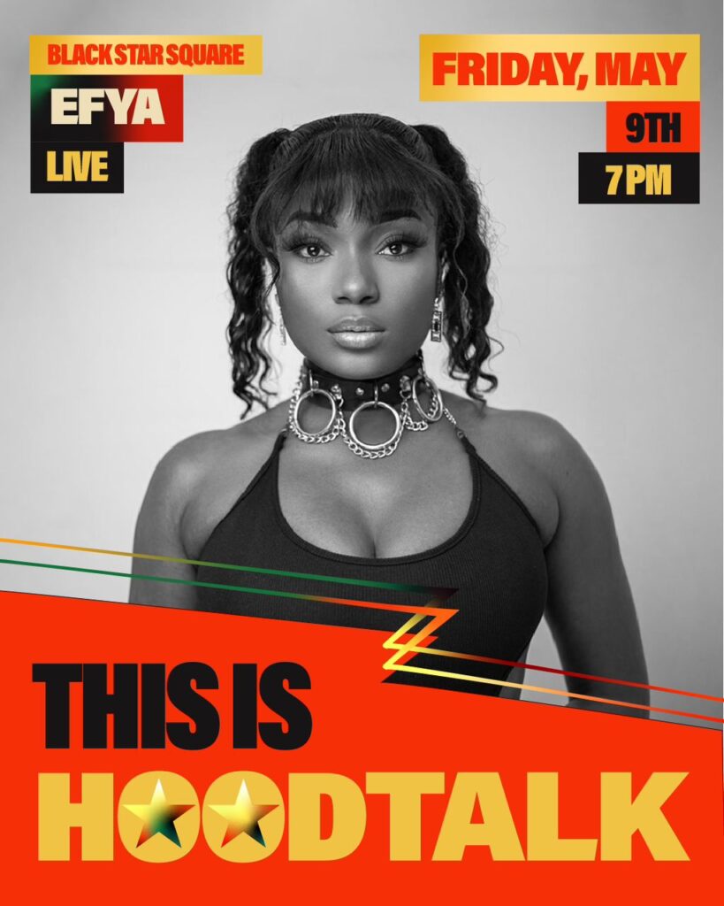 EFYA-at-Hoodtalk Poster